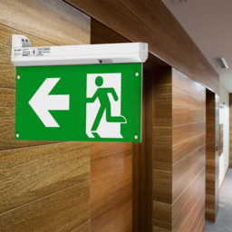 V-TAC 6000K 4 in 1 Emergency Exit Light with Self Test and RF Control - Size: 19.5 x 35 x 2.9cm - n/a - Wilko - thumbnail 3