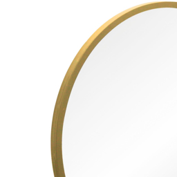 MirrorOutlet The Circulus Gold Framed Circular Wall Mirror 84 x 80cm - Size: 80 x 84cm - Wilko - thumbnail 6