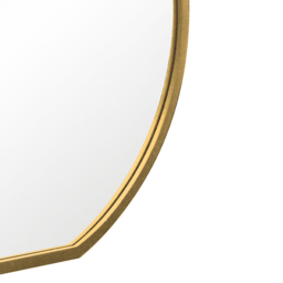 MirrorOutlet The Circulus Gold Framed Circular Wall Mirror 84 x 80cm - Size: 80 x 84cm - Wilko - thumbnail 7