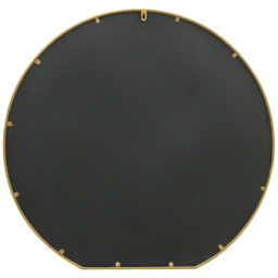 MirrorOutlet The Circulus Gold Framed Circular Wall Mirror 84 x 80cm - Size: 80 x 84cm - Wilko - thumbnail 5