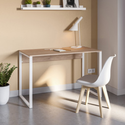 Decortie Inna Modern Multipurpose Computer Desk Oak - Size: 75 x 110 x 60cm - Brown - Wilko - thumbnail 5