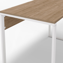 Decortie Inna Modern Multipurpose Computer Desk Oak - Size: 75 x 110 x 60cm - Brown - Wilko - thumbnail 4