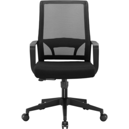 TTAP Cambridge Black Mesh Swivel Office Chair - Size: 101 x 60 x 60cm - Wilko - thumbnail 5