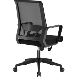 TTAP Cambridge Black Mesh Swivel Office Chair - Size: 101 x 60 x 60cm - Wilko - thumbnail 4