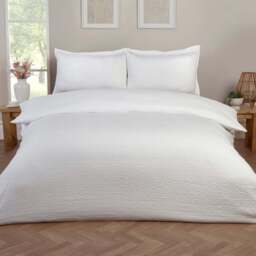 Romilly Matalesse Duvet Set White Double - Divante Finest - Wilko - thumbnail 1