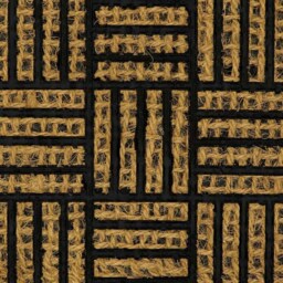 JVL Alba Squares Woven Scraper Doormat 40 x 60cm - JVL Homewares - Wilko - thumbnail 6