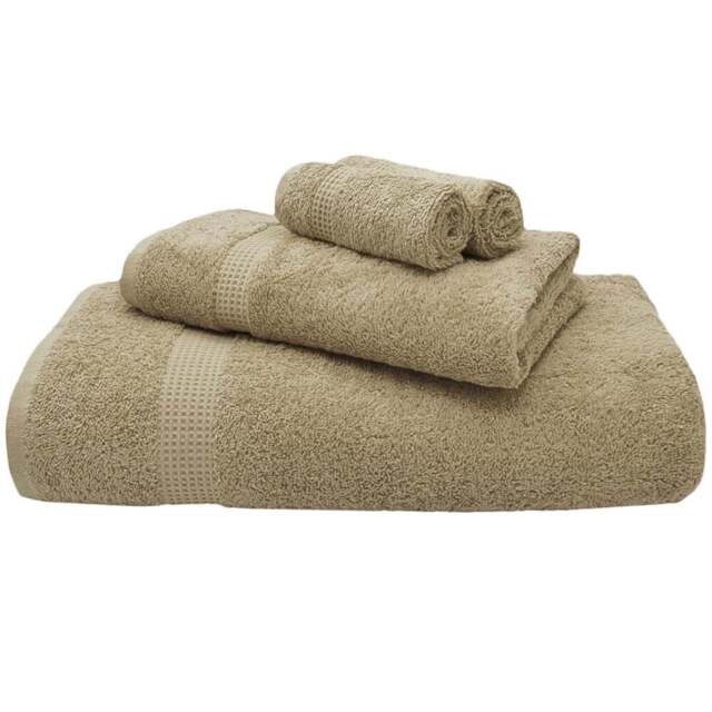 Mayfair Egyptian Cotton Natural Hand Towel Set of 2 - Cream - Wilko - image 1