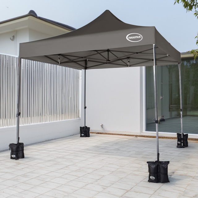 Maximus Grey Pop Up Outdoor Gazebo 3 x 3m - MCC - Wilko - image 1