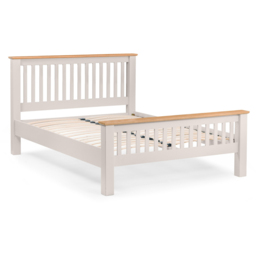 Julian Bowen Richmond King Size Elephant Grey High Foot End Bed Frame - Wilko - thumbnail 5