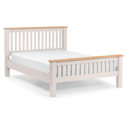Julian Bowen Richmond King Size Elephant Grey High Foot End Bed Frame - Wilko - thumbnail 4
