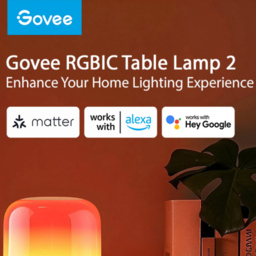 Govee Aura Warm and Cool White LED Smart Table Lamp - Multi - Wilko - thumbnail 7