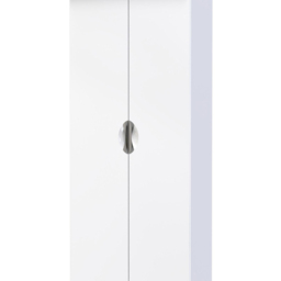 Crowndale Camden Ready Assembled 2 Door Gloss White Wardrobe - Wilko - thumbnail 3