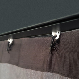 Palram Canopia Dallas 4.2 x 6m Gazebo Curtain 4 Pack - Size: 0.1 x 533 x 212cm - Grey - Wilko - thumbnail 3