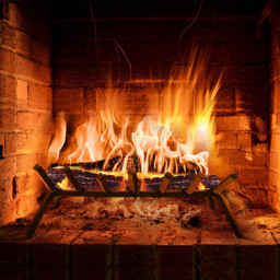 Costway Fireplace Log Grate - Size: 52 x 23 x 10cm - Black - Wilko - thumbnail 3