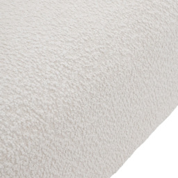 Living and Home Cream Contemporary Upholstered Bench - Wilko - thumbnail 6