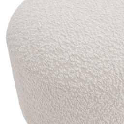 Living and Home Cream Contemporary Upholstered Bench - Wilko - thumbnail 5