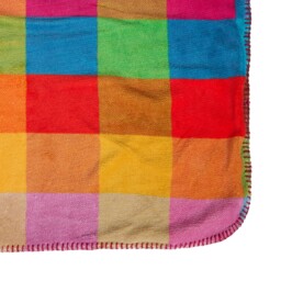 Multicolour Jester Check Throw Multicolour - My - Wilko - thumbnail 5