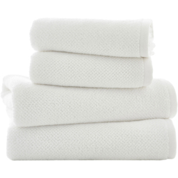 Deyongs Romeo White Bath Sheet - Size: 85 x 145cm - Wilko