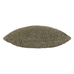 Yard Cabu Khaki Chunky Boucle Cushion - Size: 45 x 45cm - Green - Yard Living - Wilko - thumbnail 4