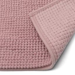 Mayfair Blush Shaggy Noodle Bath Mat 50 x 80cm - Pink - Wilko - thumbnail 7