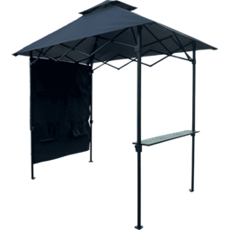 Home Source Verano 2.5 x 1.6m Black Folding BBQ Gazebo with Accessories - Size: 278 x 255 x 160cm - Wilko - thumbnail 3