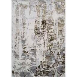 Desire Rugs Styra Gold Abstract Rug 200 x 290cm - Wilko - thumbnail 1