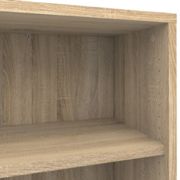 Florence 2 Door 2 Drawer 3 Shelf Oak Bookcase - Wood - Furniture to Go - Wilko - thumbnail 6