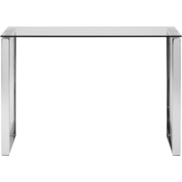 Florence Katrine Glass Top Console Table - Silver - Furniture To Go - Wilko - thumbnail 4