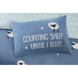 Rapport Home Counting Sheep Single Blue Duvet Set - Wilko - thumbnail 3