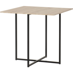 Seconique Kent 4 Seater Dining Set Sonoma Oak and Black - Brown - Wilko - thumbnail 5