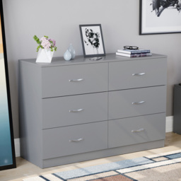 Vida Designs Riano Grey 3 Piece Bedroom Furniture Set - Wilko - thumbnail 4
