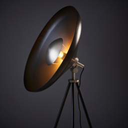 Merano Milan Matt Black Nickel Plate Complete Floor Lamp - Size: 72 x 72 x 146cm - Wilko - thumbnail 5