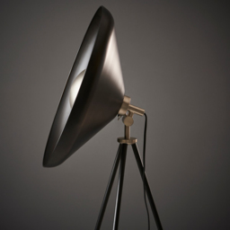 Merano Milan Matt Black Nickel Plate Complete Floor Lamp - Size: 72 x 72 x 146cm - Wilko - thumbnail 6