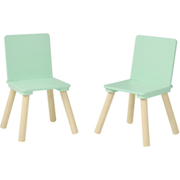 Liberty House Toys Kids 2 Seater Table Green - Size: 44 x 60 x 60cm - Wilko - thumbnail 4