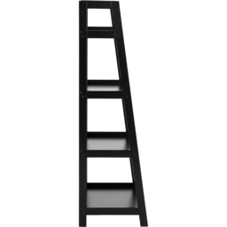 Florence Wally 4 Shelf Black Bookcase - Furniture To Go - Wilko - thumbnail 5