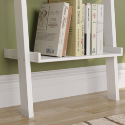 Vida Designs York 3 Shelf White Ladder Bookcase - Wilko - thumbnail 5
