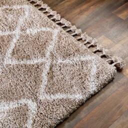 Origins Morocco Beige and Ivory Rug 120 x 170cm - Size: 120 x 170 x 6cm - Brown - Wilko - thumbnail 5