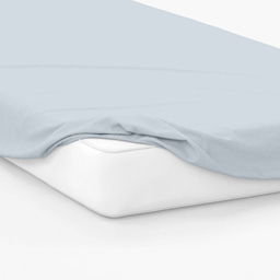 Serene King Size Duck Egg Fitted Bed Sheet - Blue - Wilko - thumbnail 4