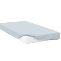 Serene King Size Duck Egg Fitted Bed Sheet - Blue - Wilko