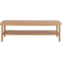 Florence Banbury Oak Rectangular Coffee Table - Brown - Furniture To Go - Wilko - thumbnail 3