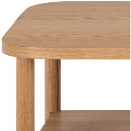 Florence Banbury Oak Rectangular Coffee Table - Brown - Furniture To Go - Wilko - thumbnail 5