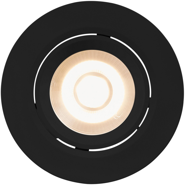 Nordlux Roar Black Recessed LED Outdoor Downlight - Size: 4.38 x 8.5 x 4.38cm - Wilko - image 1