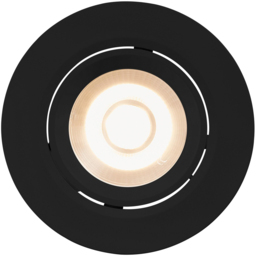 Nordlux Roar Black Recessed LED Outdoor Downlight - Size: 4.38 x 8.5 x 4.38cm - Wilko - thumbnail 1