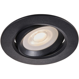 Nordlux Roar Black Recessed LED Outdoor Downlight - Size: 4.38 x 8.5 x 4.38cm - Wilko - thumbnail 3