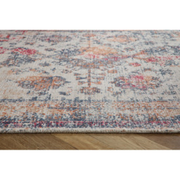 Origins Vogue Navy and Rust Rug 160 x 230cm - Blue - Origins Rugs - Wilko - thumbnail 4