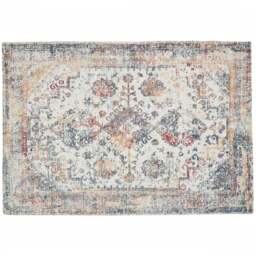 Origins Vogue Navy and Rust Rug 160 x 230cm - Blue - Origins Rugs - Wilko - thumbnail 1