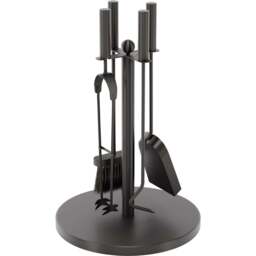 Fire Vida 5 Piece Warwick Companion Set - Size: H 48 x W 16 x D 20 cm - Wilko - thumbnail 1