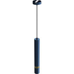 Milagro Joker Blue Pendant Lamp230V - Size: 8 x 8 x 90cm - Wilko - thumbnail 4