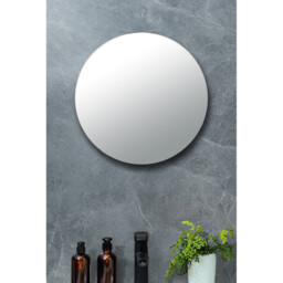 Atlanta Bathroom Mirror - Round - Size: 50 x 50cm - Wilko - thumbnail 4
