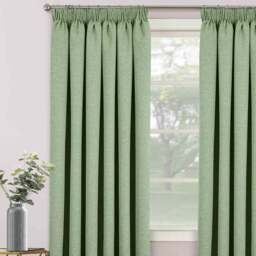 Divante Dusk Blackout Thermal Curtains - Green/183cm/168cm - Wilko - thumbnail 6